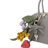 BORSA A MANO TOAST CON STAMPA COCCODRILLO MINI