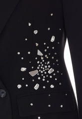 CRYSTALS DOUBLE BREASTED JACKET