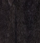 CAPPOTTO LUNGO IN PELLICCIA SINTETICA CON COLLETTO OVERSIZE