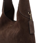 SUEDE BROOKLYN SHOULDER BAG