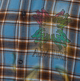 MA QUAD FLAMES FLANNEL SHIRT