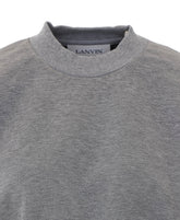 LONG-SLEEVES BELTED SWEATSHIRT
