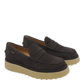 SUEDE LOAFERS