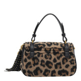 BORSA A MANO ANIMALIER CON LOGO