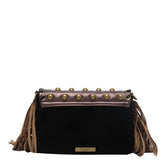 BORSA A SPALLA OXFORD FRINGE SMALL