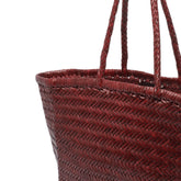 LARGE BAMBOO TRIPLE JUMP SHOULDER BAG