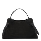 SUEDE GYOZA HANDBAG