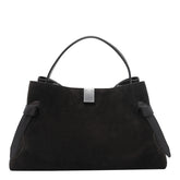 SUEDE GYOZA HANDBAG