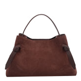 SUEDE GYOZA HANDBAG