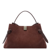 SUEDE GYOZA HANDBAG
