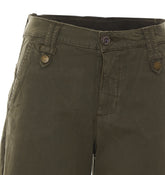 PANTALONI FLARE CROPPED