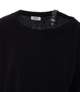 MAGLIA IN LANA CON FIBBIA