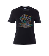 T-SHIRT CON APPLICAZIONI GIOIELLO
