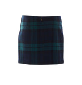 CHECK MINI SKIRT