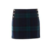 CHECK MINI SKIRT