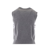 GILET CON FIORI