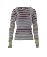 TOP A MANICHE LUNGHE CON LOGO
