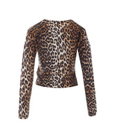 CARDIGAN STAMPA LEO