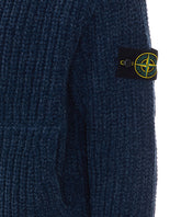 LOGO ZIPPED AND HOODED SWEATER