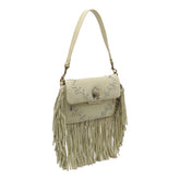 BORSA A SPALLA OXFORD SMALL CON FRANGE