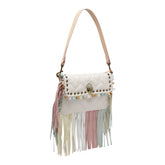 SMALL OXFORD FRINGED SHOULDER BAG