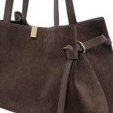 BORSA TOTE GYOZA IN SUEDE