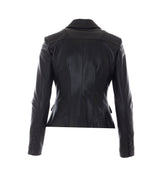 GIACCA IN PELLE CON DETTAGLI LOGO