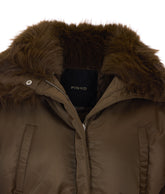 BOMBER IN FAUX FUR PRIMITIVO