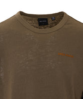 SLUB LONG SLEEVES T-SHIRT