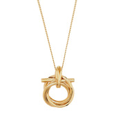 GANCINI TORCHON NECKLACE