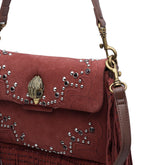 BORSA A SPALLA OXFORD CON FRANGE SMALL