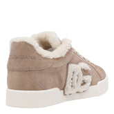 PORTOFINO LIGHT SNEAKERS IN LEATHER AND SHEEPSKIN