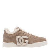 PORTOFINO LIGHT SNEAKERS IN LEATHER AND SHEEPSKIN