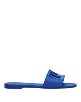 DG LOGO RUBBER BEACHWEAR SLIDE SANDALS