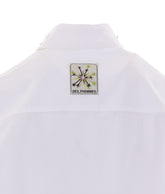 CAMICIA CLASSICA CON LOGO E CRISTALLI