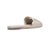 LEATHER SLIDE WITH DG LOGO