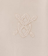 OVERSIZED SHIELD LOGO POLO SWEATER