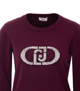 SWEATER WITH MONOGRAM LOGO