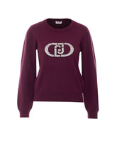 SWEATER WITH MONOGRAM LOGO