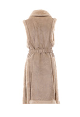 GILET IN MONTONE SINTETICO