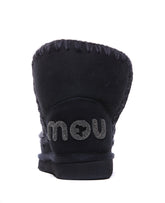 ESKIMO 18 GLITTER LOGO ANKLE BOOTS