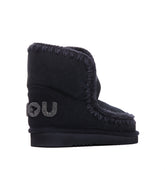 ESKIMO 18 GLITTER LOGO ANKLE BOOTS