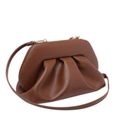 MEDIUM INTRECCIO SUEDE EFFECT POUCH