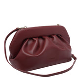 MEDIUM BIOS RICAMO SUEDE EFFECT POUCH