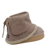 STIVALETTO FOLDING IN SEUDE CON PLATFORM