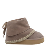 STIVALETTO FOLDING IN SEUDE CON PLATFORM