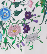 GUCCI FLORA PRINTED SILK DRESS