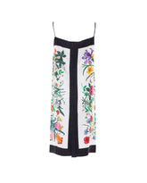 GUCCI FLORA PRINTED SILK DRESS