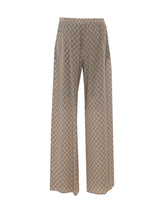 GG PRINT SILK LEISURE PANTS