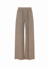 GG PRINT SILK LEISURE PANTS